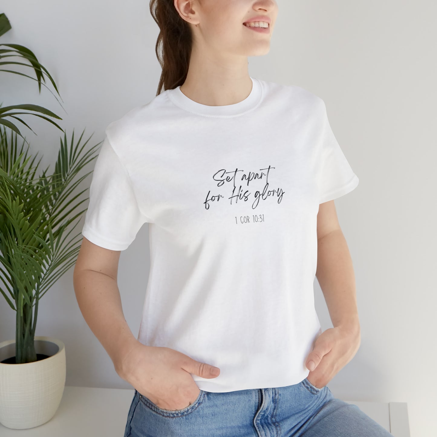 "Set Apart" - 1 Cor 10:31- Classic Unisex Short Sleeve Tee