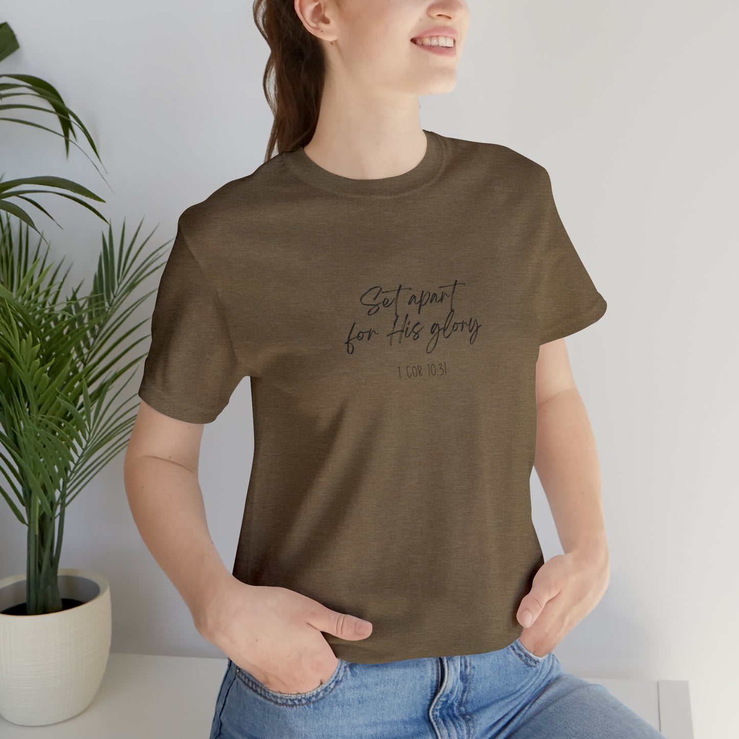 "Set Apart" - 1 Cor 10:31- Classic Unisex Short Sleeve Tee