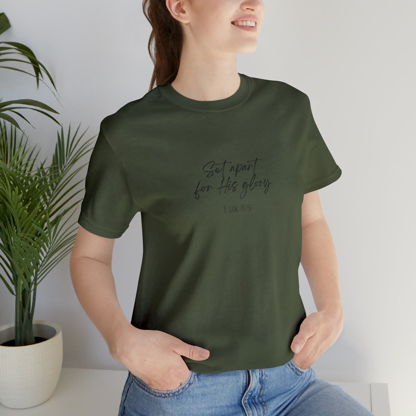 "Set Apart" - 1 Cor 10:31- Classic Unisex Short Sleeve Tee