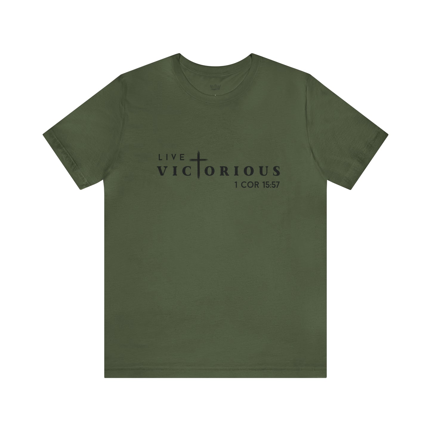 "Live Victorious" Unisex Tee - 1 Cor 15:57