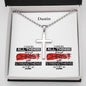 Personalizable - I Can Do All Things - Phil 4:13 - Mens Cross Necklace