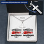 Personalizable - I Can Do All Things - Phil 4:13 - Mens Cross Necklace