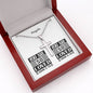 Personalizable - You Are So Loved- John 3:16 - Mens Cross Necklace