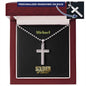 Personalizable - Soldier of Christ - Mens Cross Necklace