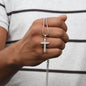 Personalizable - Man of God (Husband, Dad, Grandpa) - Mens Cross Necklace