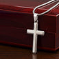 Personalizable - Man of God (Husband, Dad, Grandpa) - Mens Cross Necklace