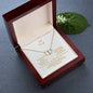 "Wife, Heart of Her Husband Safely Trusts Her - Prov 31:11- Everlasting Love Women's Necklace