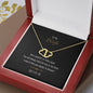 "Wife, Here Together or Miles Apart" - Eph 5:25-26- Everlasting Love Women's Necklace