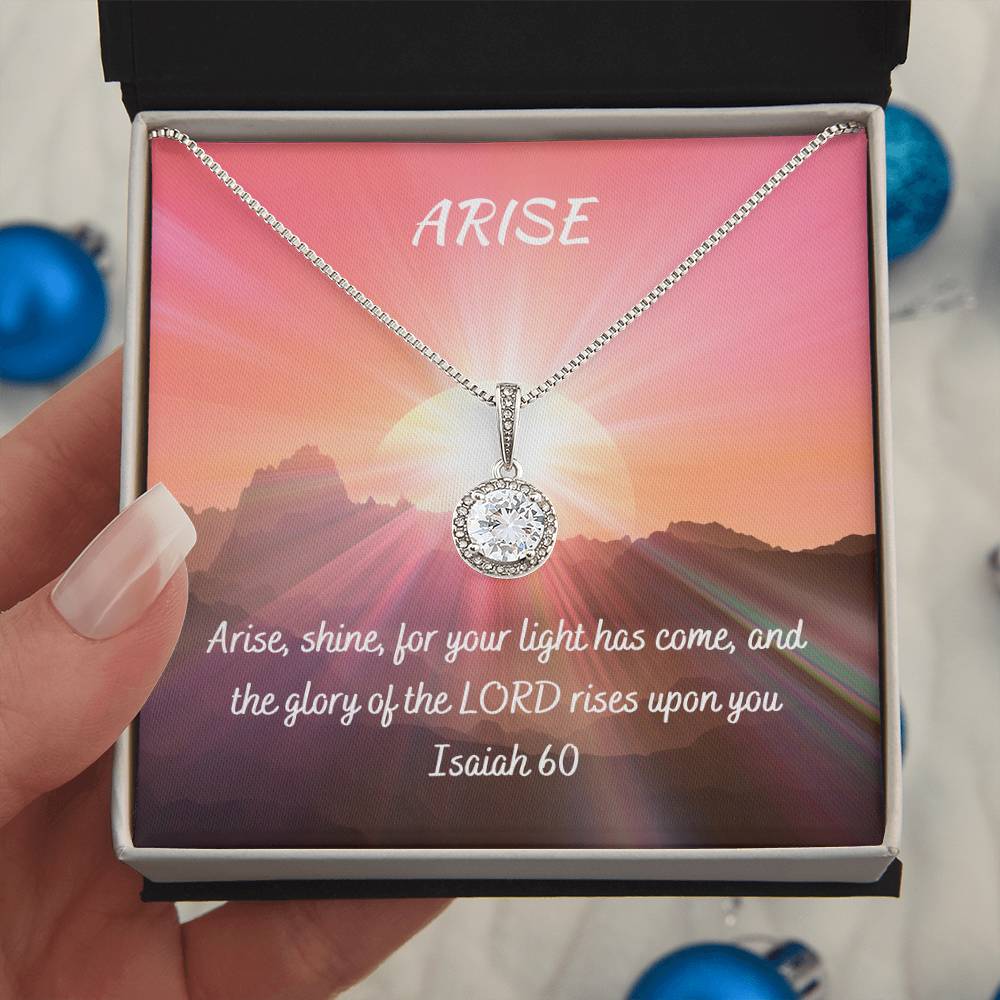 "Arise" - Isa 60- Eternal Love Women's Necklace