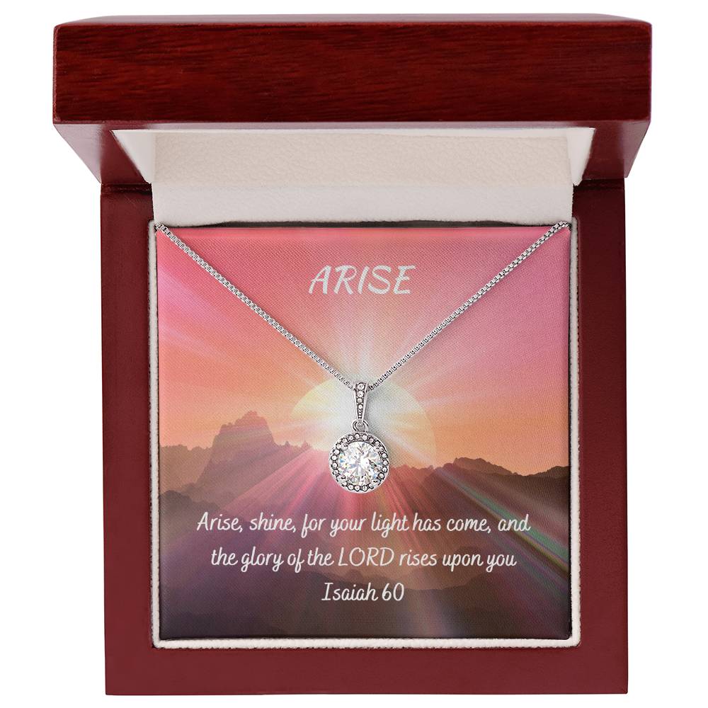"Arise" - Isa 60- Eternal Love Women's Necklace