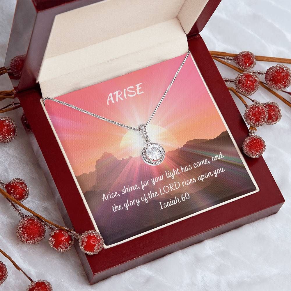 "Arise" - Isa 60- Eternal Love Women's Necklace