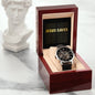 "Jesus Saves" - Men's Openwork Watch