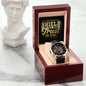 "Shield" - Men's Openwork Watch