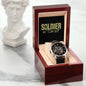 "Soldier of Christ (Camo)" - Men's Openwork Watch
