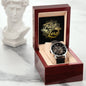 "Trust in the Lord" - Men's Openwork Watch