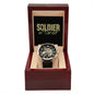 "Soldier of Christ (Camo)" - Men's Openwork Watch