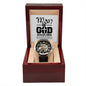 "Man Of God" - 1 Timothy 6:11- Men's Openwork Watch