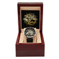 "Trust in the Lord" - Men's Openwork Watch