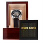 "Jesus Saves" - Men's Openwork Watch