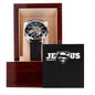 "Jesus Saves" - Psalm 27:1 - Men's Openwork Watch