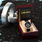 "Jesus Saves" - Men's Openwork Watch