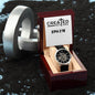 "Created With A Purpose" - Eph 2:10 - Men's OpenWork Watch
