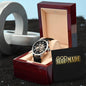 "God-Made" - Men's Openwork Watch