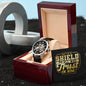 "Shield" - Men's Openwork Watch