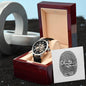 "He Knows My Name" - Isa 43:1- Men's Openwork Watch
