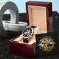 "Trust in the Lord" - Men's Openwork Watch