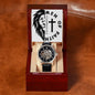 "Men of Faith" - 1 Cor 16:13 - Men's Openwork Watch