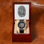"He Knows My Name" - Isa 43:1- Men's Openwork Watch