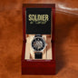 "Soldier of Christ (Camo)" - Men's Openwork Watch