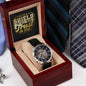 "Shield" - Men's Openwork Watch