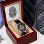 "He Knows My Name" - Isa 43:1- Men's Openwork Watch