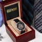 "God-Made" - Men's Openwork Watch