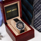 "Jesus Saves" - Men's Openwork Watch