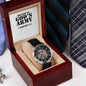 "Enlisted in God's Army" - 2 Timothy 2:1 - Men's Openwork Watch