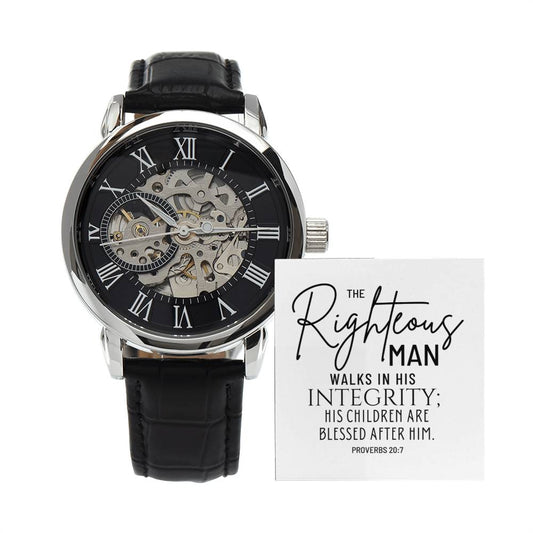 Dad - Righteous Man - Prov 20:7