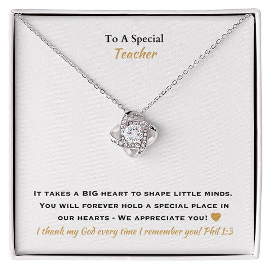 Special Teacher - Phil 1:3