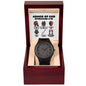 "Armor of God" - Men's Wooden Watch