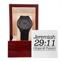 "Hope and A Future" - Jer 29:11- Men's Wooden Watch