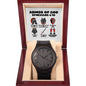 "Armor of God" - Men's Wooden Watch