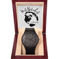 "In It But Not Of It" - John 17:16 - Men's Wooden Watch