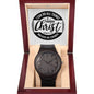 "I Can Do All Things" - Men's Wooden Watch
