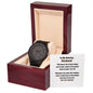 Husband - Wooden Watch - Col 3:14