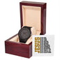 "Jesus is My" - Men's Wooden Watch