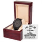 "Shout for Joy" - Men's Wooden Watch