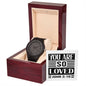 "You Are So Loved" - Men's Wooden Watch