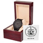 "Man of Faith"- Col 2:6-10- Men's Wooden Watch